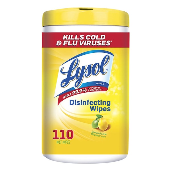 Reckitt Benckiser 110Ct Lysol Citrus Wipe 1920078849 Zoro